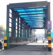 工地封閉式洗車(chē)機(jī)應(yīng)用